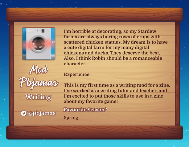 Mob Pbjamas - Writing mod.