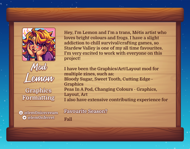 Mod Lemon - Graphics, formatting, and art mod.